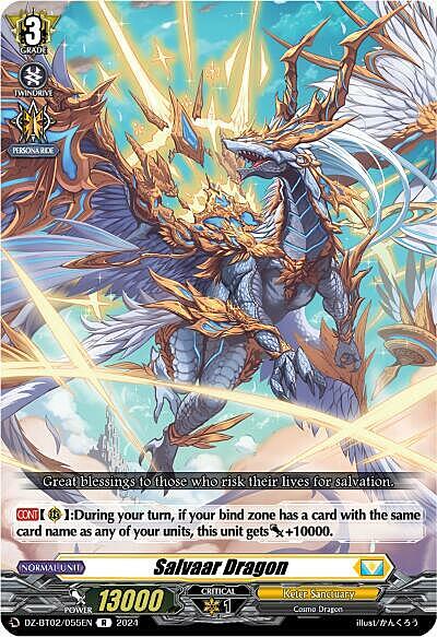 Salvaar Dragon Card Front