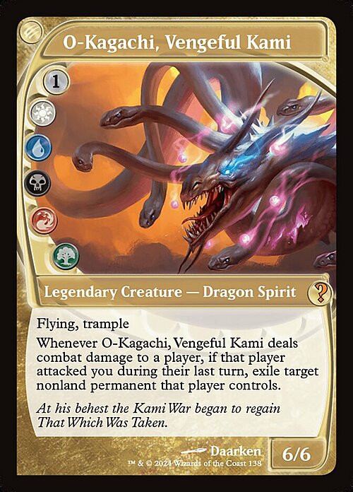 O-Kagachi, Vengeful Kami Card Front