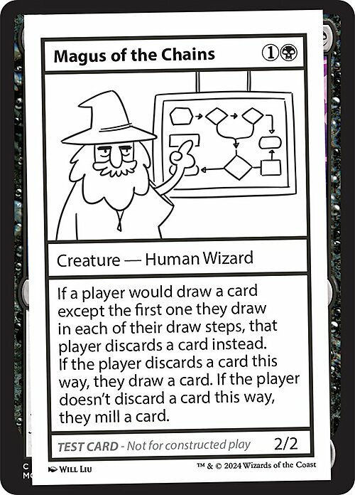 Magus of the Chains Card Front