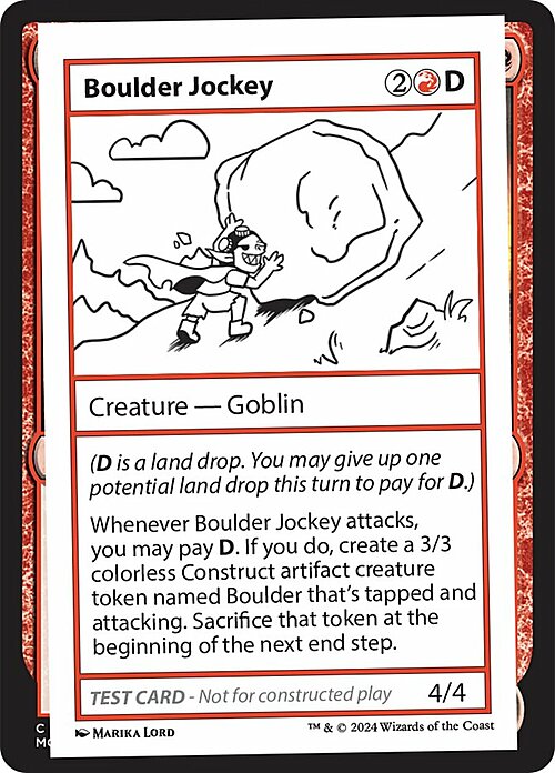 Boulder Jockey Card Front