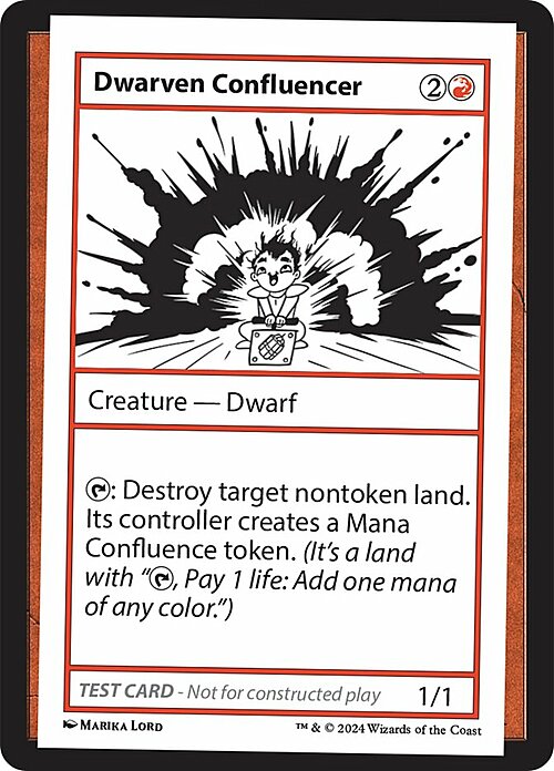 Dwarven Confluencer Card Front