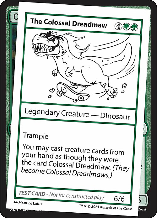 The Colossal Dreadmaw Card Front