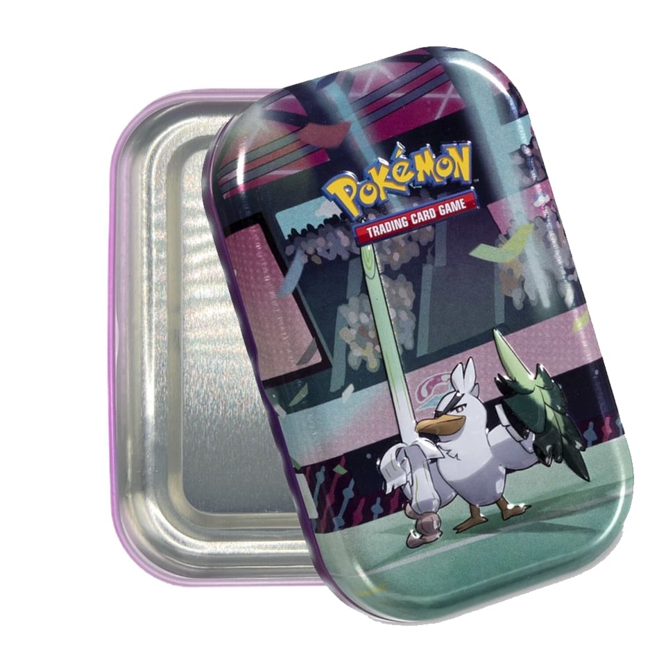 Galar Power Mini Tins: Sirfetch'd Empty Tin