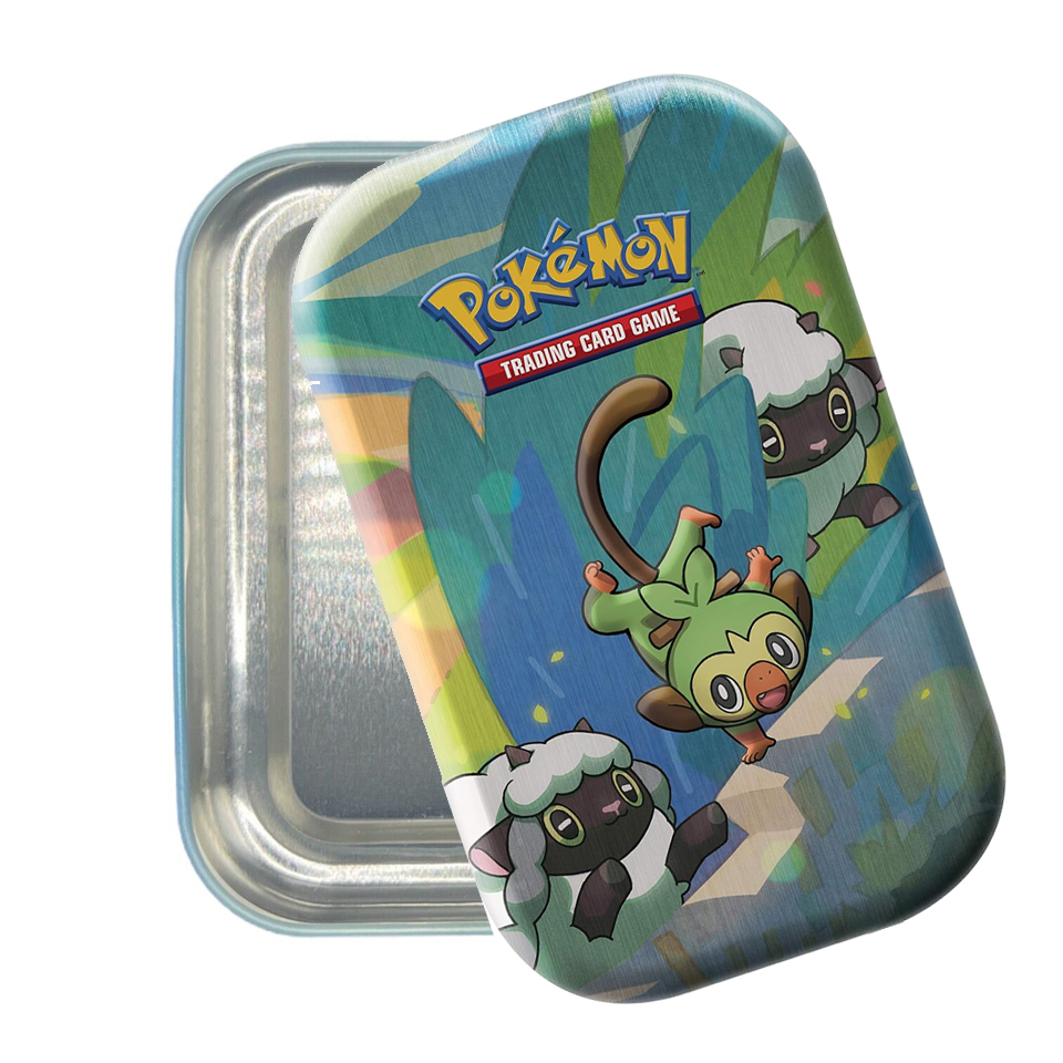 Galar Pals Mini Tins: Grookey & Wooloo Empty Tin