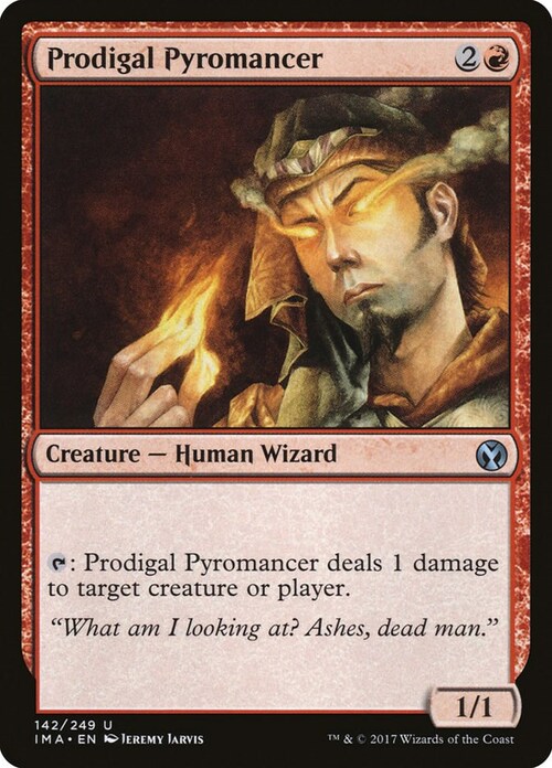 Prodigal Pyromancer Card Front