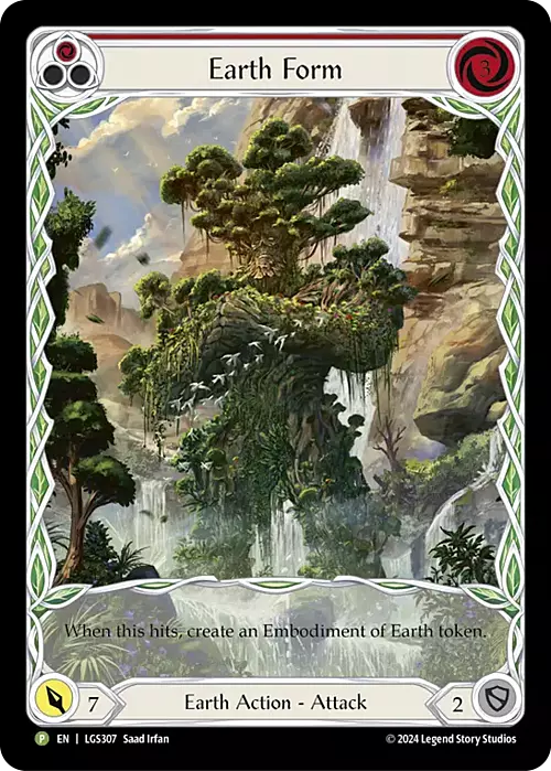 Earth Form Card Front