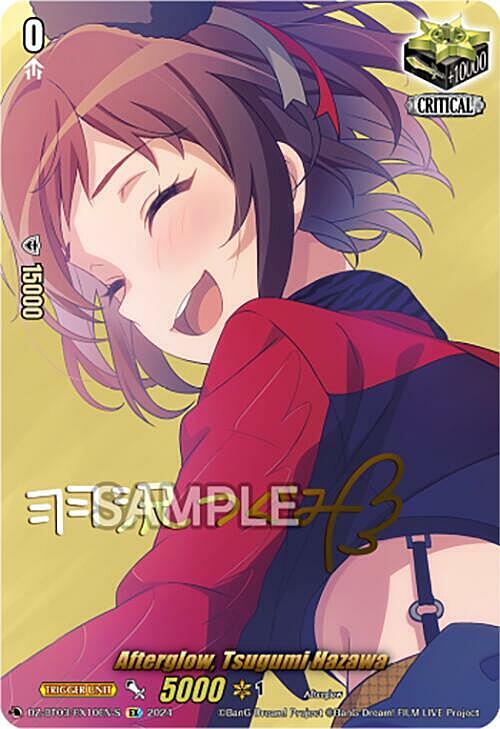 Afterglow, Tsugumi Hazawa Card Front