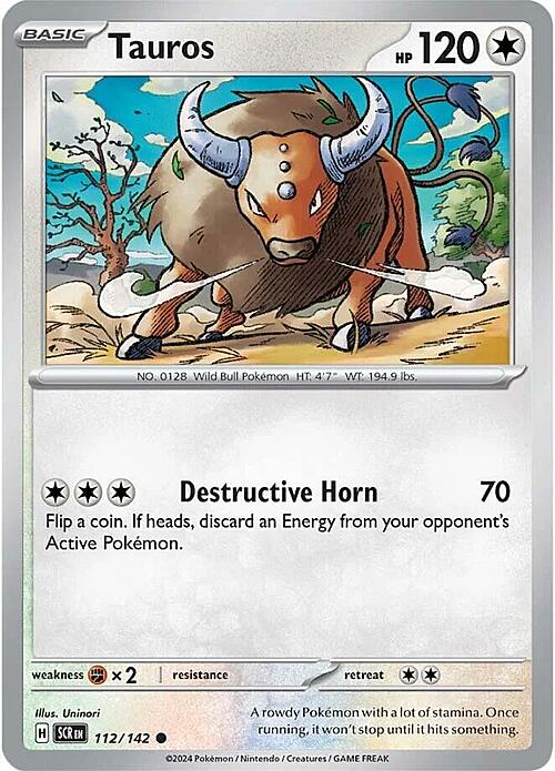 Tauros Card Front