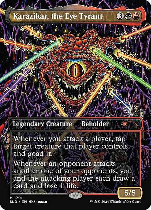 Karazikar, the Eye Tyrant Card Front