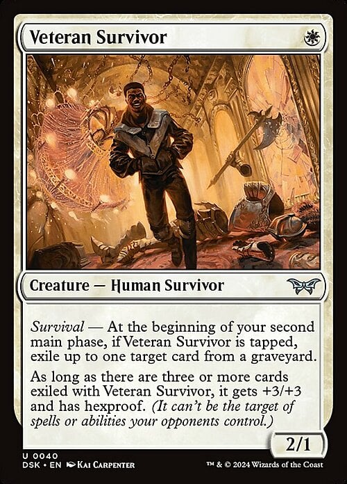 Veteran Survivor Card Front