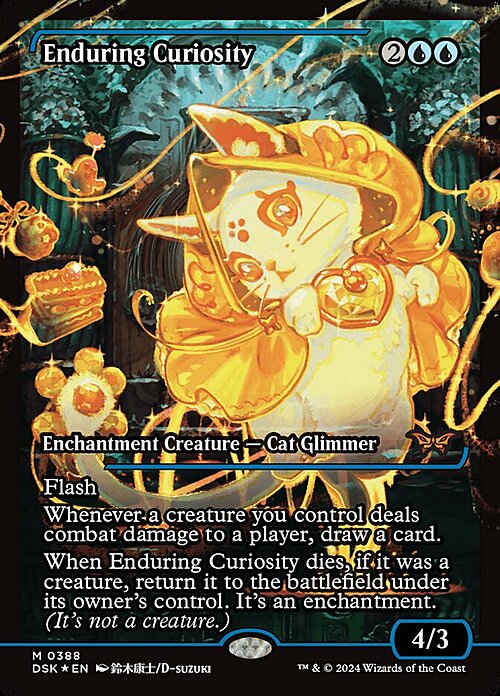 Enduring Curiosity Card Front