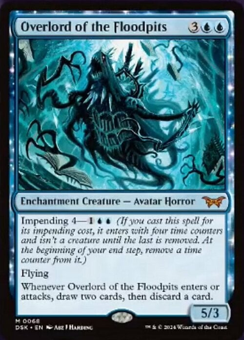 Overlord of the Floodpits Card Front