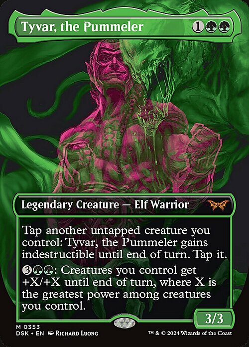 Tyvar, the Pummeler Card Front