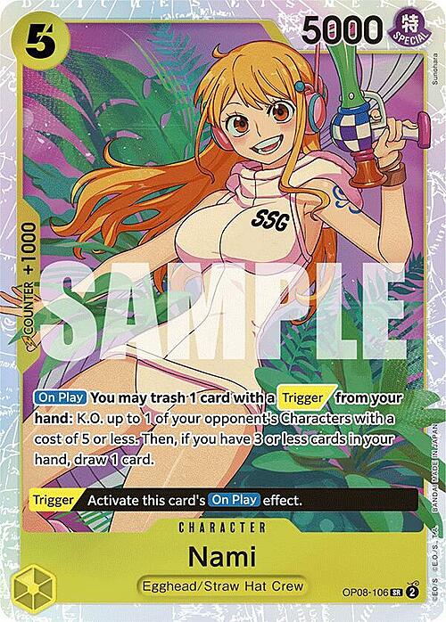 Nami Card Front