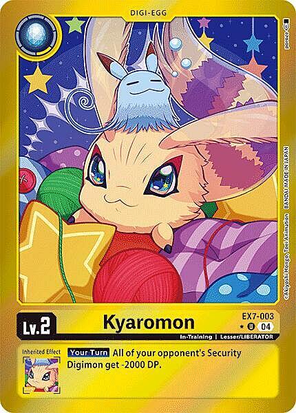 Kyaromon Card Front