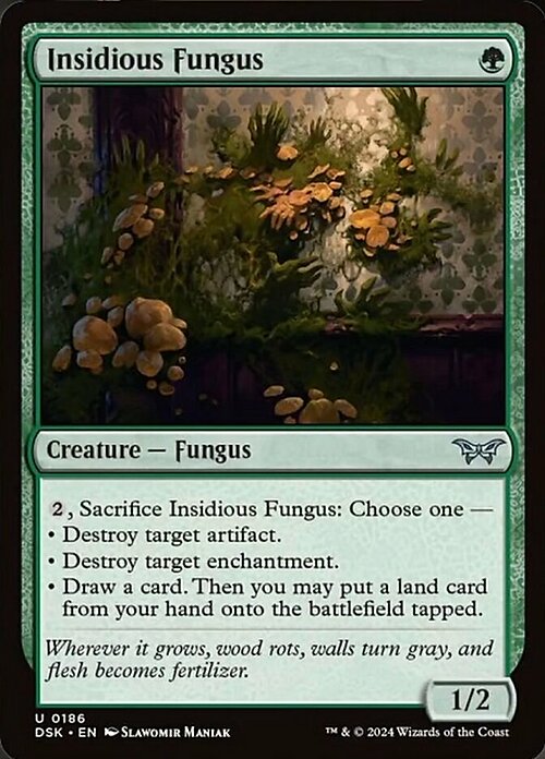 Insidious Fungus Card Front