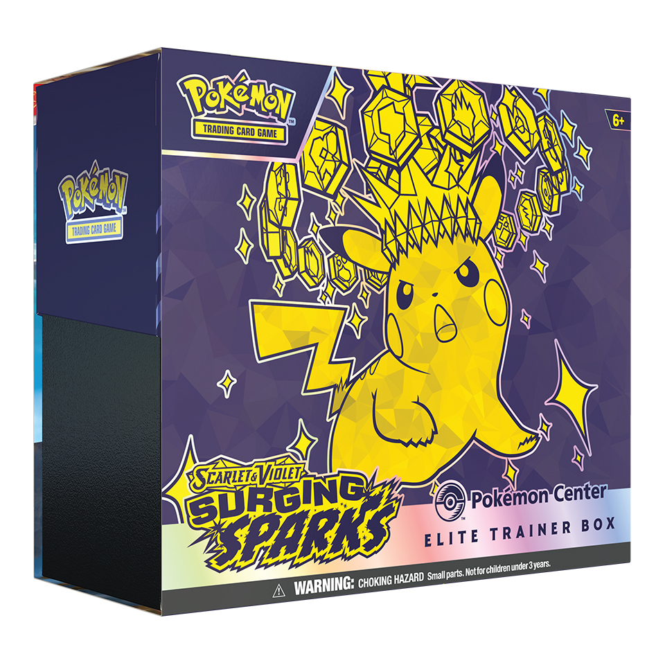 Surging Sparks Pokémon Center Elite Trainer Box