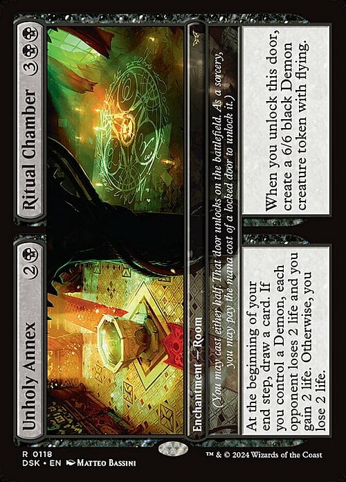 Unholy Annex // Ritual Chamber Card Front