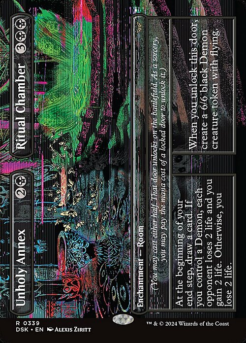 Unholy Annex // Ritual Chamber Card Front