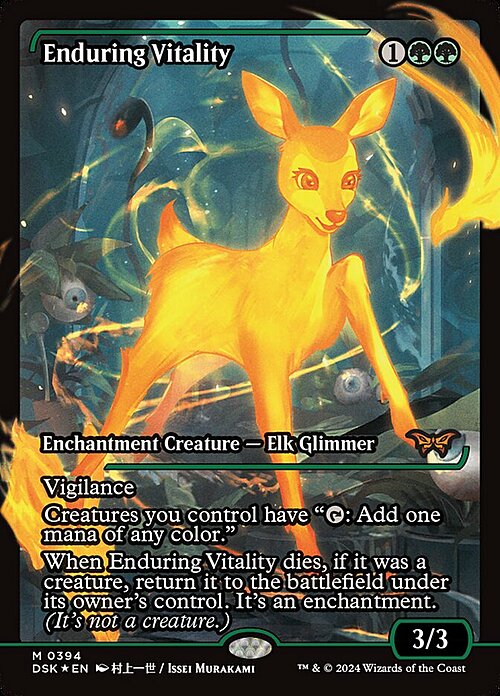 Enduring Vitality Card Front