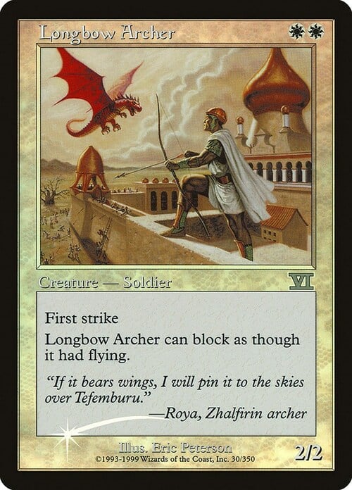 Longbow Archer Card Front