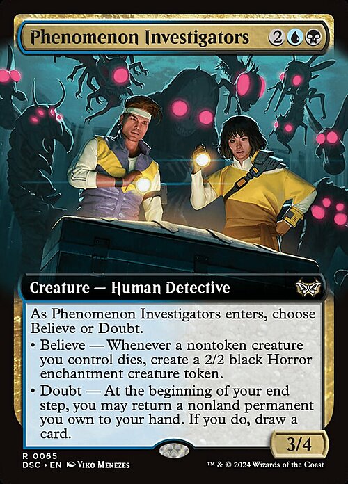 Phenomenon Investigators Card Front