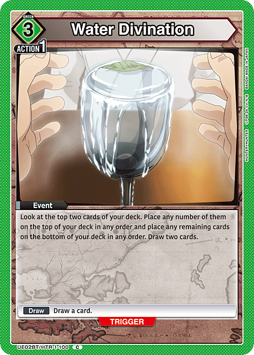 Water Divination Card Front