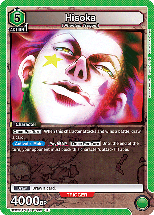 Hisoka Card Front