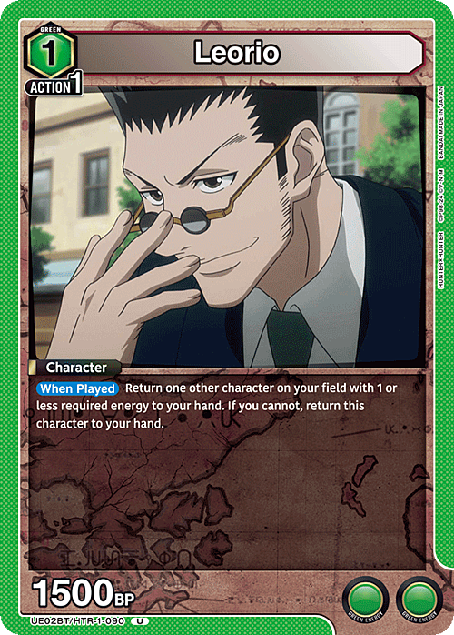 Leorio Card Front