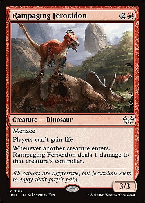 Rampaging Ferocidon Card Front