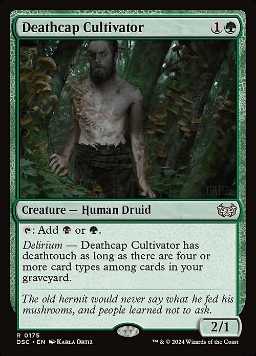 Deathcap Cultivator Card Front