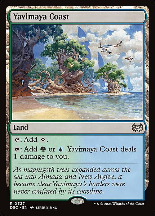 Yavimaya Coast Card Front