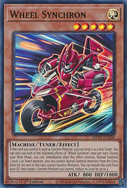 Wheel Synchron Card Front