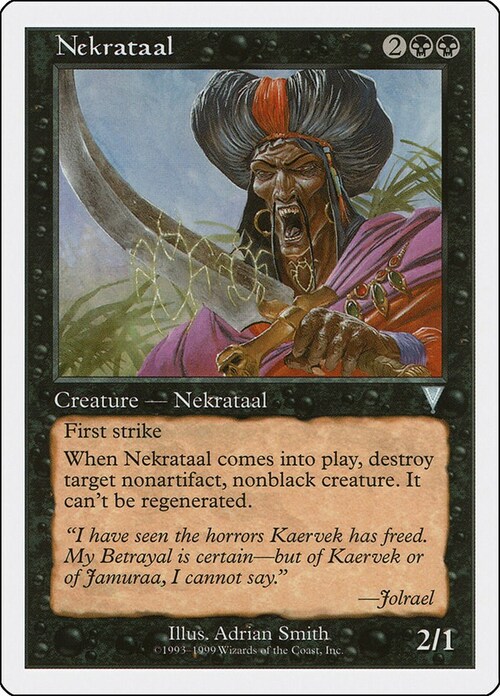 Nekrataal Card Front