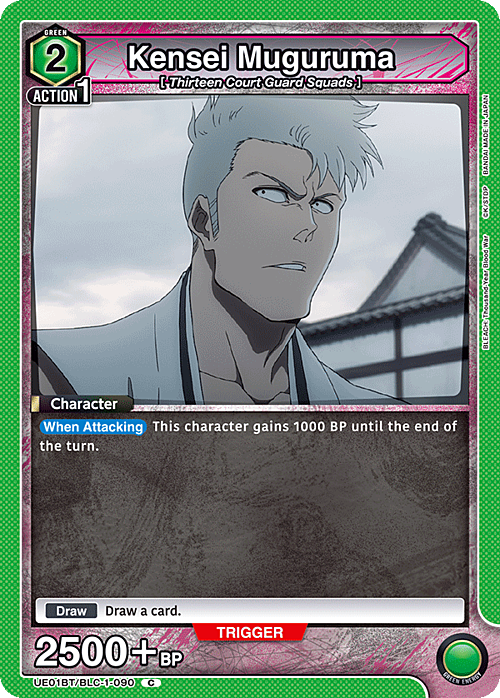 Kensei Muguruma Card Front