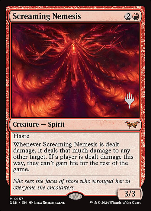 Screaming Nemesis Card Front