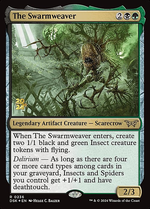 The Swarmweaver Card Front