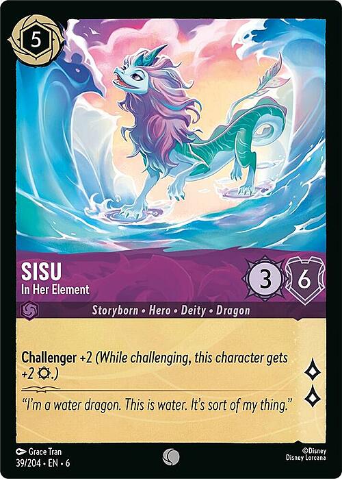 Sisu - In Her Element Card Front