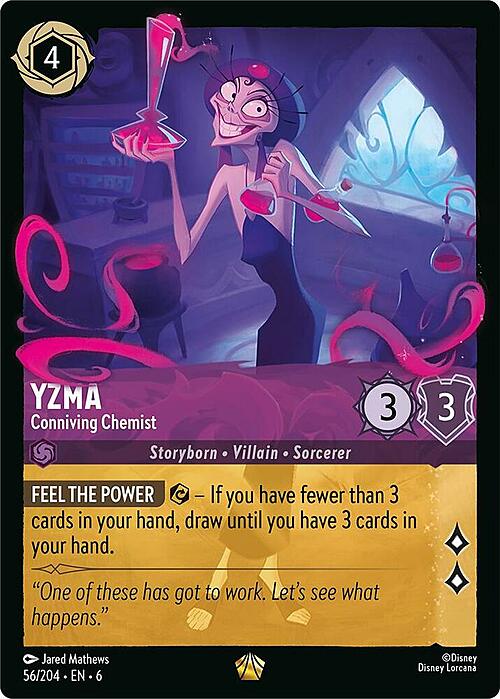 Yzma - Conniving Chemist Card Front