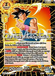 Son Goku, Final Destination