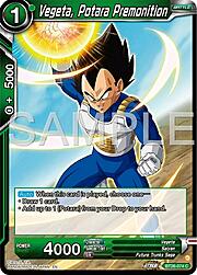 Vegeta, Potara Premonition