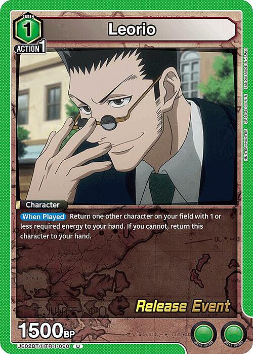 Leorio Card Front