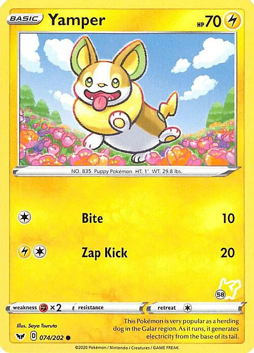 Yamper Card Front