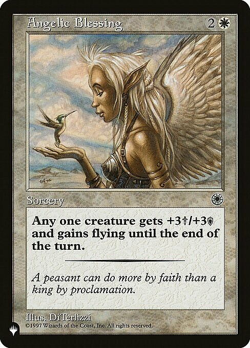 Angelic Blessing Card Front