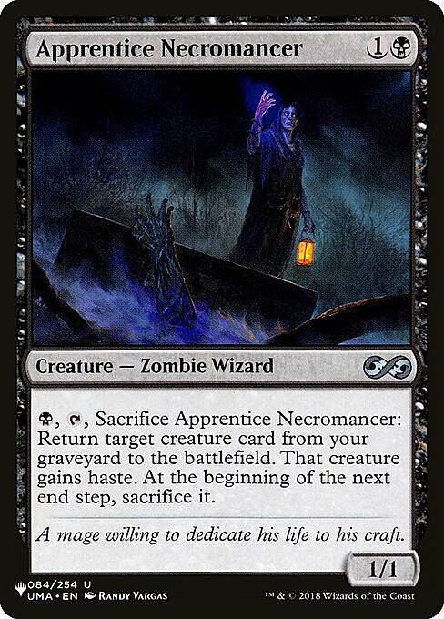 Apprentice Necromancer Card Front