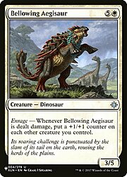 Bellowing Aegisaur