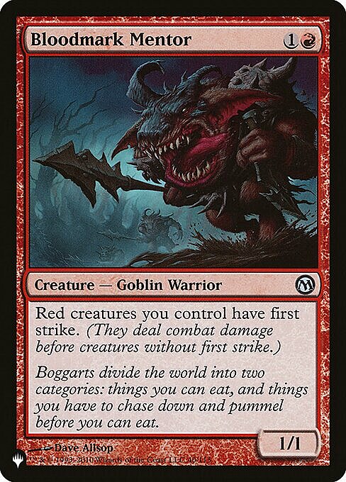 Bloodmark Mentor Card Front