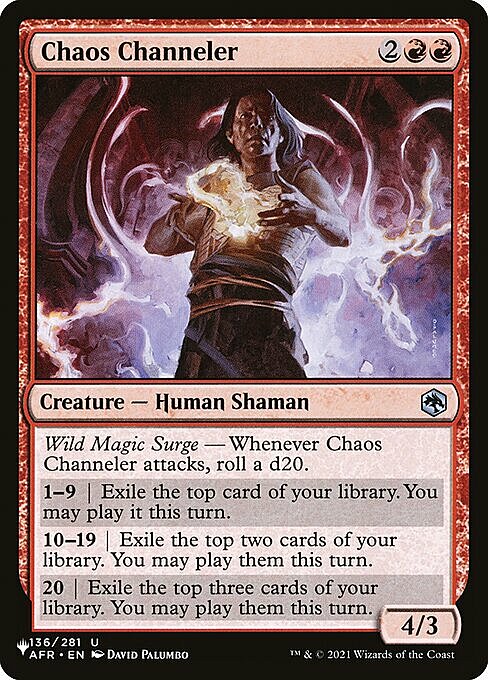 Chaos Channeler Card Front