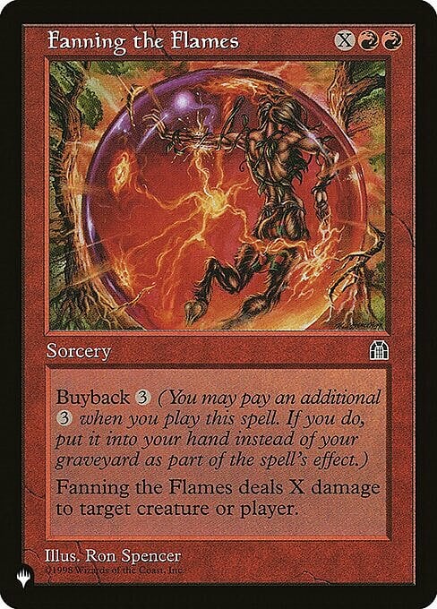 Fanning the Flames Card Front