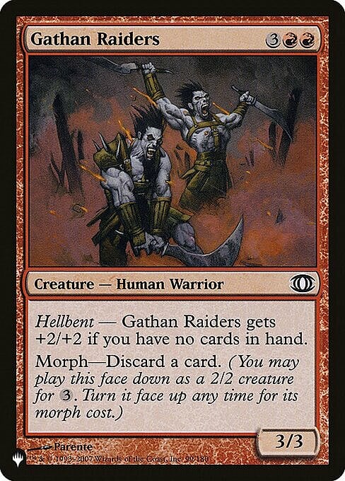 Gathan Raiders Card Front